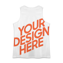 Lade das Bild in den Galerie-Viewer, Einzelbild-Design Damen / Frauen Tank Tops mit Rundhalsausschnitt FK mit Foto Design Motiv Text selbst gestalten und bedrucken (Simple Design)