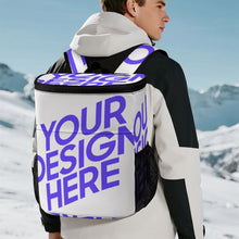 Lade das Bild in den Galerie-Viewer, Eisbeutel Taschen Rucksack Schultasche Schulrucksack 0536 mit Fotos Muster Text Logo selbst gestalten und bedrucken