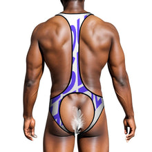 Lade das Bild in den Galerie-Viewer, Multi-Image-Design Sexy einteilige Herrenunterwäsche SDSQQ001 mit Foto Design Motiv Text selbst gestalten und bedrucken