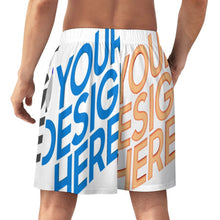 Lade das Bild in den Galerie-Viewer, Multi-Image-Design Herren / Männer Eisseide Schlafhose Kurz Pyjamashorts Mix & Relax LM012 mit Foto Design Motiv Text selbst gestalten und bedrucken