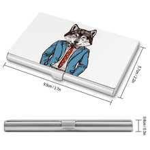 Lade das Bild in den Galerie-Viewer, Visitenkartenetui personalisieren | Etui aus Aluminium mit Gravur