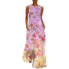 Lade das Bild in den Galerie-Viewer, Damen Maxikleid Ärmellos | Slim Fit & Knitterfrei (S-5XL)
