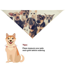 Lade das Bild in den Galerie-Viewer, Personalisiertes Haustier-Bandana mit Wunschdruck