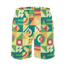 Lade das Bild in den Galerie-Viewer, Herren Baumwoll-Shorts individuell bedruckbar Allover-Print