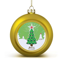 Lade das Bild in den Galerie-Viewer, Kleine Weihnachtskugel mit Foto | Mini Christbaumschmuck gestalten (4cm)