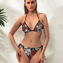 Lade das Bild in den Galerie-Viewer, Personalisierbarer String-Bikini zum Schnüren – Triangel Bademode