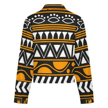 Lade das Bild in den Galerie-Viewer, Damen Kurze Hemdjacke mit individuellem Druck