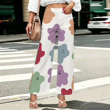 Lade das Bild in den Galerie-Viewer, Damen Hose weites Bein mit Taschen bedruckbar