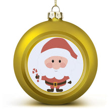 Lade das Bild in den Galerie-Viewer, Weihnachtskugeln selbst gestalten | Christbaumkugel mit Foto (6cm)