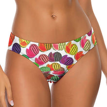 Lade das Bild in den Galerie-Viewer, Damen Tanga mit Foto | String aus Milchseide selbst gestalten