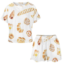 Lade das Bild in den Galerie-Viewer, Loungewear Set Damen Selbst Gestalten | Boxy Shirt & Shorts | S-5XL