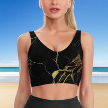 Lade das Bild in den Galerie-Viewer, U-Neck Sport-BH Starker Halt | Herausnehmbare Polster & Custom Print