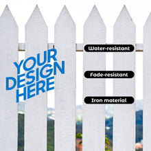 Lade das Bild in den Galerie-Viewer, Hohleisendeko (schwarz) selbst gestalten und bedrucken