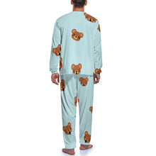 Lade das Bild in den Galerie-Viewer, Herren Schlafanzug personalisieren | Pyjama Set aus Milchseide