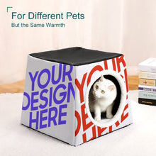 Lade das Bild in den Galerie-Viewer, Multi-Image-Design Kapsel Haustier Waterloo Katzenhundekorb Indoor mit Foto selbst gestalten und bedrucken