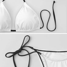 Lade das Bild in den Galerie-Viewer, Multi-Image-Druck Sexy Damen / Frauen Push-Up Triangel Bikini Set Bademode SDS0313 mit Fotos Muster Text Logo selbst gestalten und bedrucken