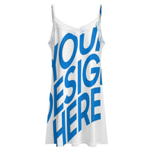 Lade das Bild in den Galerie-Viewer, Damen / Frauen Lace Spitzen Nachthemd Pyjama LM669 mit Foto Design Motiv Text selbst gestalten und bedrucken