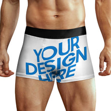 Lade das Bild in den Galerie-Viewer, Einzelbild-Design NS6005002 Herren Unterhose / Männer Boxershort High Waist und mit breitem Elastikbündchen mit Fotos Muster Text Logo selbst gestalten und bedrucken