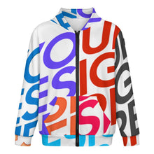 Lade das Bild in den Galerie-Viewer, Multi-Image-Design Kinder Sweatshirt / Hoodie mit Reißverschluss LM516 selbst gestalten und bedrucken