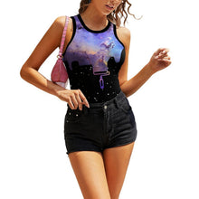 Lade das Bild in den Galerie-Viewer, Damen Tank Top Selbst Gestalten | Atmungsaktiv & Elastisch | Premium Druck