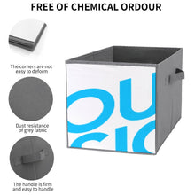 Lade das Bild in den Galerie-Viewer, Faltbare Aufbewahrungsbehälter / Aufbewahrungsbox aus Oxford-Gewebe (Kombinationsmodell) mit Foto Text selbst gestalten und bedrucken