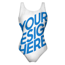 Lade das Bild in den Galerie-Viewer, Multi-Image-Design Badeanzug LT3190 für Mädchen Frauen Volldruck selbst gestalten und bedrucken