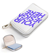 Lade das Bild in den Galerie-Viewer, Multi-Image-Design Geldbörsen / Geldbeutel Kartentasche aus Leder mit Foto selbst gestalten und bedrucken
