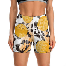 Lade das Bild in den Galerie-Viewer, Biker Shorts Damen Personalisierbar | High Waist Yoga Hose | Blickdicht