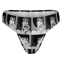Lade das Bild in den Galerie-Viewer, String Tanga Personalisiert | Milchseide (Milk Silk) | Nahtlos & Bedruckt