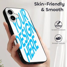 Lade das Bild in den Galerie-Viewer, Apple iPhone 16 Glas Telefonhülle Serie mit Foto selbst gestalten und bedrucken