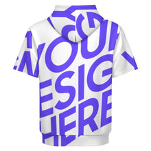 Lade das Bild in den Galerie-Viewer, Unisex Kurzarm Hoodie LM250 mit Foto Design Motiv Text selbst gestalten und bedrucken