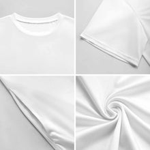 Lade das Bild in den Galerie-Viewer, Multi-Image-Design Damen / Frauen Eisseide Lockeres Große Größe T-Shirt Home Kurzarm Pyjama Nachthemd LM475 mit Fotos Muster Text Logo selbst gestalten und bedrucken