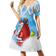 Lade das Bild in den Galerie-Viewer, Personalisiertes A-Linien Kleid | Sommerkleid mit Foto gestalten