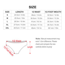 Lade das Bild in den Galerie-Viewer, Multi-Image-Druck Eisseiden T-back Tanga Unterhosen Unterwäsche NZ207 Damen / Frauen mit Fotos Muster Text selbst gestalten und bedrucken