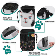 Lade das Bild in den Galerie-Viewer, Personalisierter Leckerlibeutel für Hunde - Futterbeutel mit Kordelzug