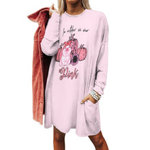 Lade das Bild in den Galerie-Viewer, Dein Alltags-Held | Personalisierbares Longshirt Damen | mit Taschen
