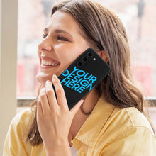Lade das Bild in den Galerie-Viewer, Samsung S23 TPU Handyhülle TPU Leder mit Foto Design Motiv Text selbst gestalten und bedrucken