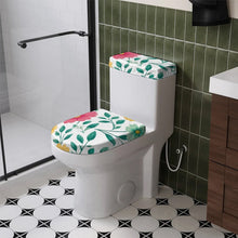 Lade das Bild in den Galerie-Viewer, WC-Deko-Set mit individuellem Aufdruck – 2-teilig aus Polyester