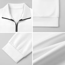 Lade das Bild in den Galerie-Viewer, Damen Sweatshirt mit 1/4-Reißverschluss individuell bedruckbar