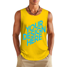 Lade das Bild in den Galerie-Viewer, Herren / Männer Mehrfarbige Weste BX aus reiner Baumwolle (Druck auf der Vorderseite) in europäischer Größe mit Foto Design Motiv Text selbst gestalten und bedrucken