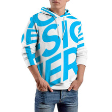 Lade das Bild in den Galerie-Viewer, Einzelbild-Design Loses Taschenloses All-Print-Sweatshirt AMZ für Unisex mit Foto Design Motiv Text selbst gestalten und bedrucken