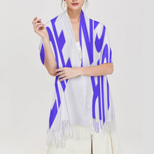 Lade das Bild in den Galerie-Viewer, Schal mit Fransen mit Foto Text selbst gestalten und bedrucken