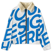 Lade das Bild in den Galerie-Viewer, Einzelbilddruck Damen / Frauen Doppeltem Reißverschluss Jacke MWL523 mit Foto Text selbst gestalten und bedrucken