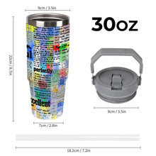 Lade das Bild in den Galerie-Viewer, Personalisierbarer Thermobecher Auto (30oz) | Edelstahl mit Foto