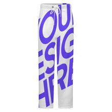 Lade das Bild in den Galerie-Viewer, Einzelbild-Design Damen / Frauen Plüschiger lockerer Zuhause Pyjamahose LM072 mit Foto Design Motiv Text selbst gestalten und bedrucken