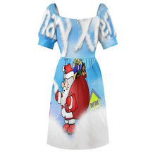 Lade das Bild in den Galerie-Viewer, Personalisiertes A-Linien Kleid | Sommerkleid mit Foto gestalten
