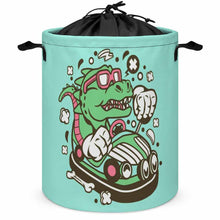 Lade das Bild in den Galerie-Viewer, Staubdichter Wäschekorb mit staubdichtem Gürtel mit Foto Text selbst gestalten und bedrucken