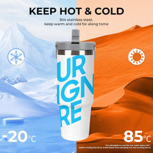 Lade das Bild in den Galerie-Viewer, Auto Becher mit großem Fassungsvermögen30oz mit Foto selbst gestalten und bedrucken