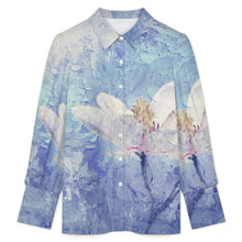 Lade das Bild in den Galerie-Viewer, Damen Strickjacke leicht mit Taschen bedruckbar