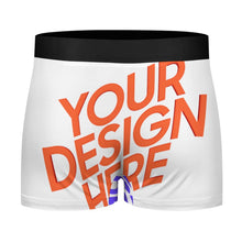 Lade das Bild in den Galerie-Viewer, Multi-Image-Druck NS6005002 Herren Unterhose / Männer Boxershort High Waist und mit breitem Elastikbündchen mit Fotos Muster Text Logo selbst gestalten und bedrucken